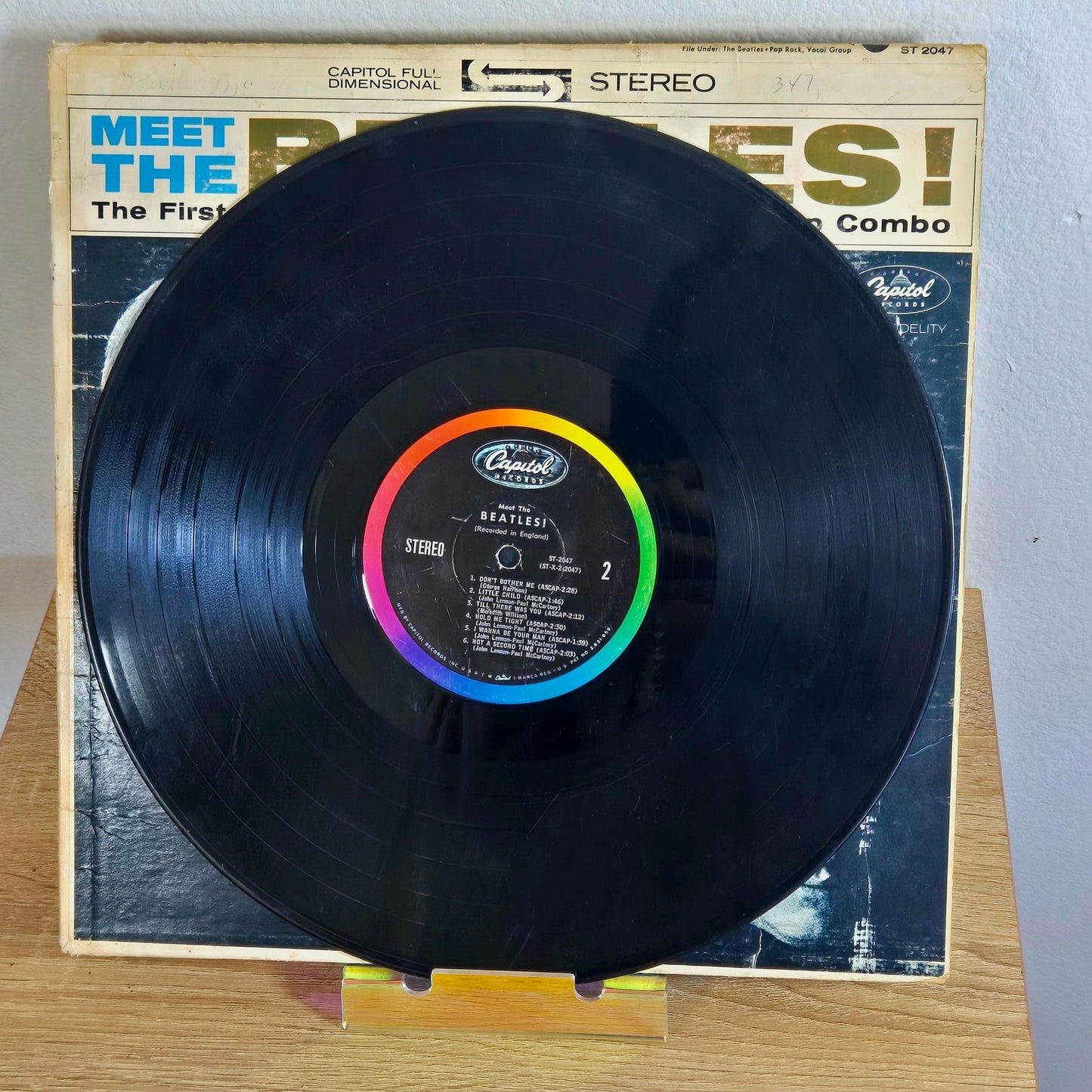 Meet the Beatles! LP – US Capitol Records ST‑2047 (Stereo Pressing)