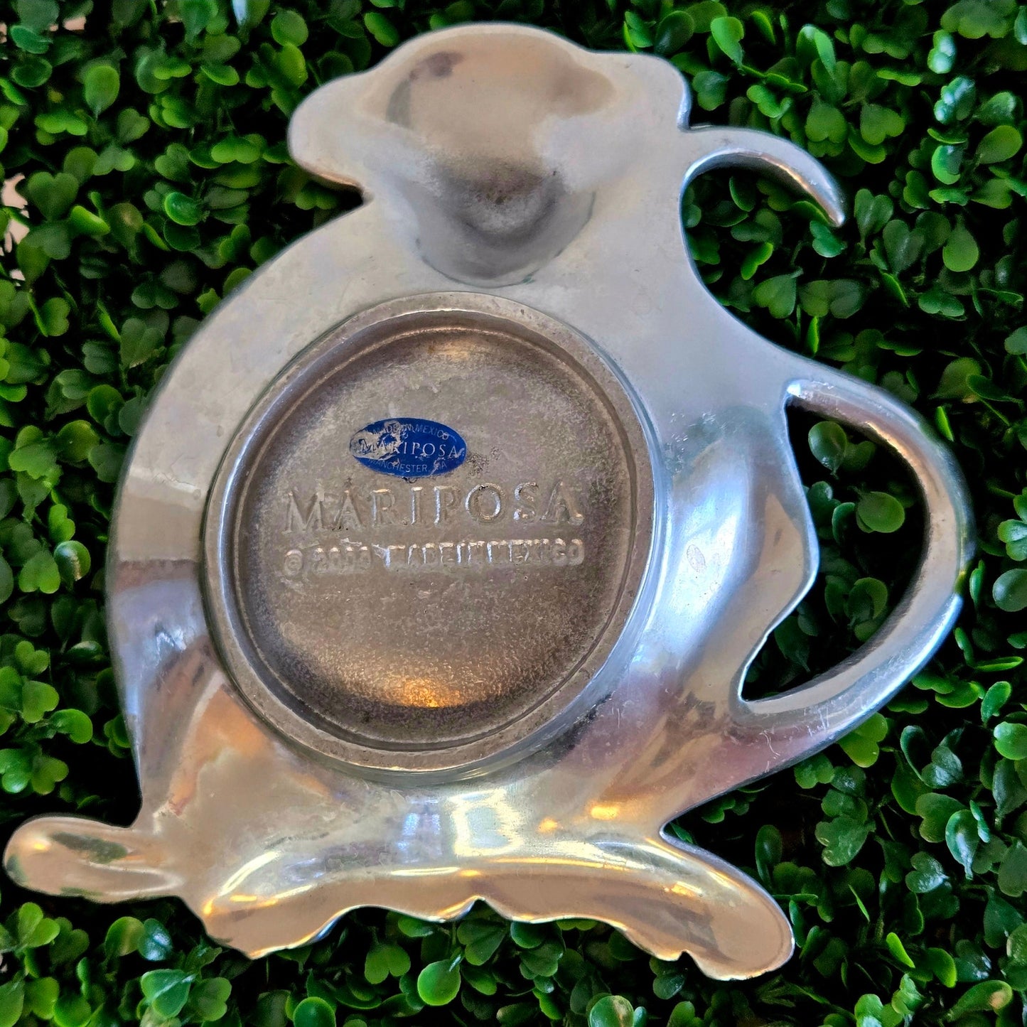 Vintage Mariposa Stainless Steel Monkey Bowl – Made in Mexico