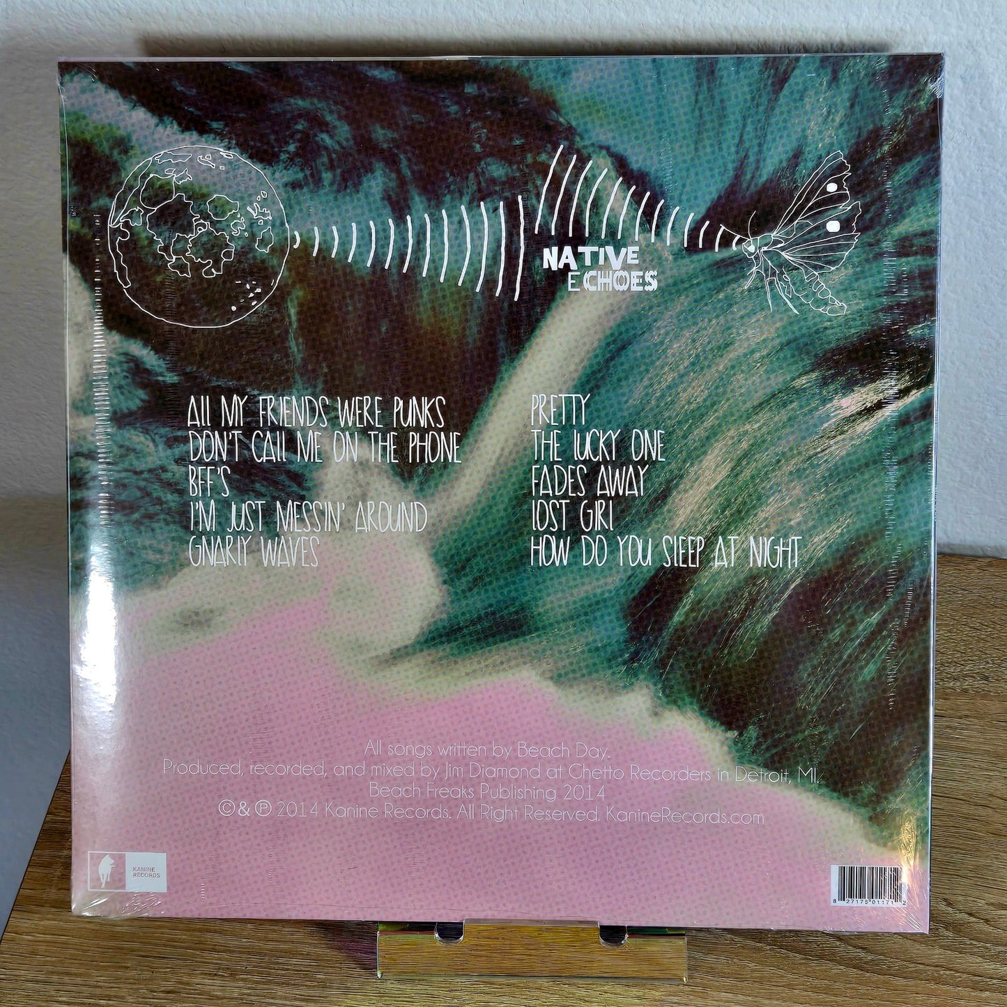 New Sealed Vinyl – Beach Day "Native Echoes" LP (2014, Kanine Records)