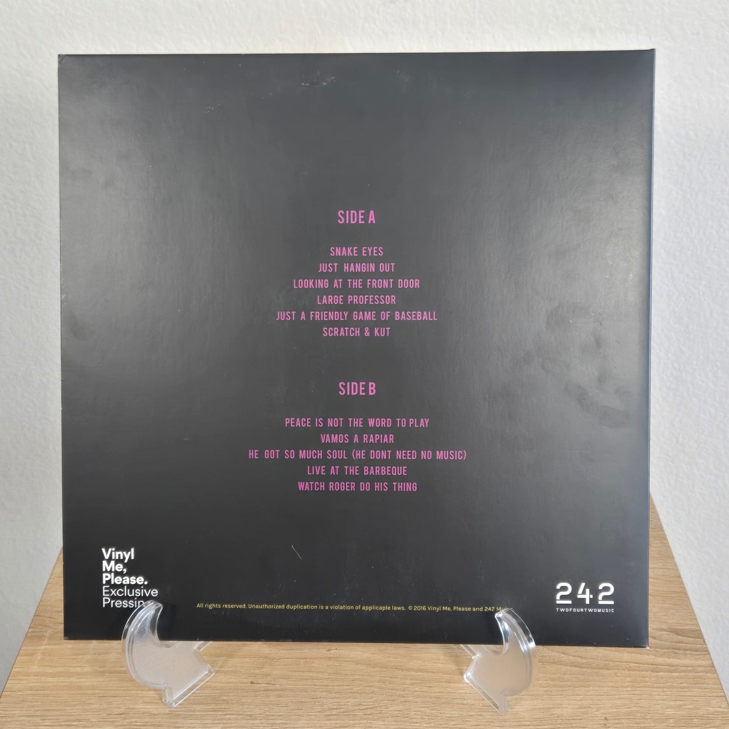 Main Source – Breaking Atoms Hip-Hop LP | Color Vinyl Pressing