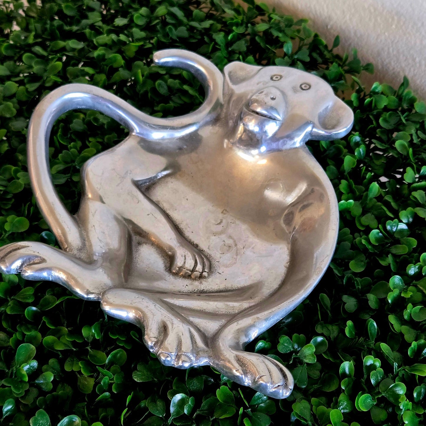 Vintage Mariposa Stainless Steel Monkey Bowl – Made in Mexico