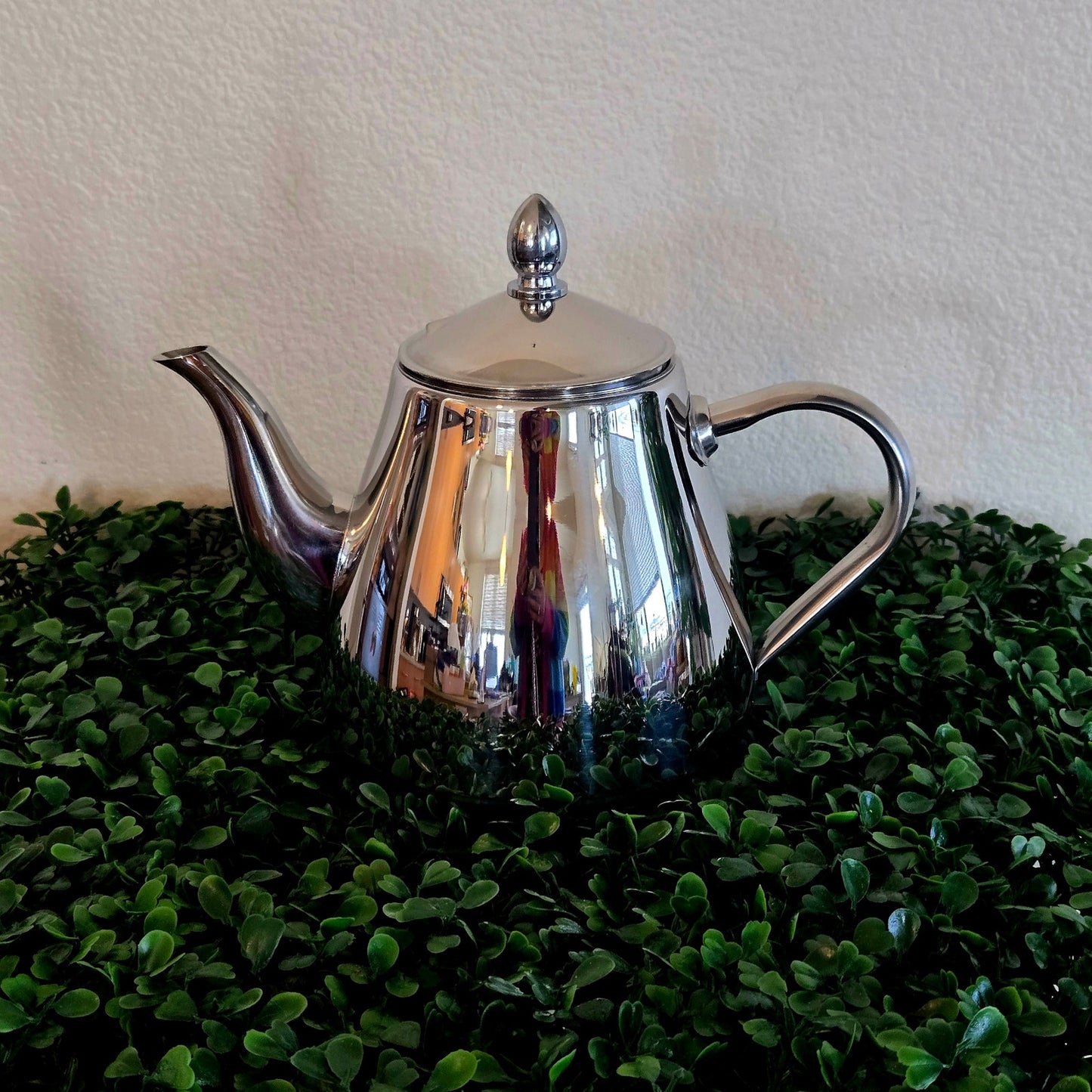 Sanqia Home 1.2L Stainless Steel Teapot with Infuser – New in Box