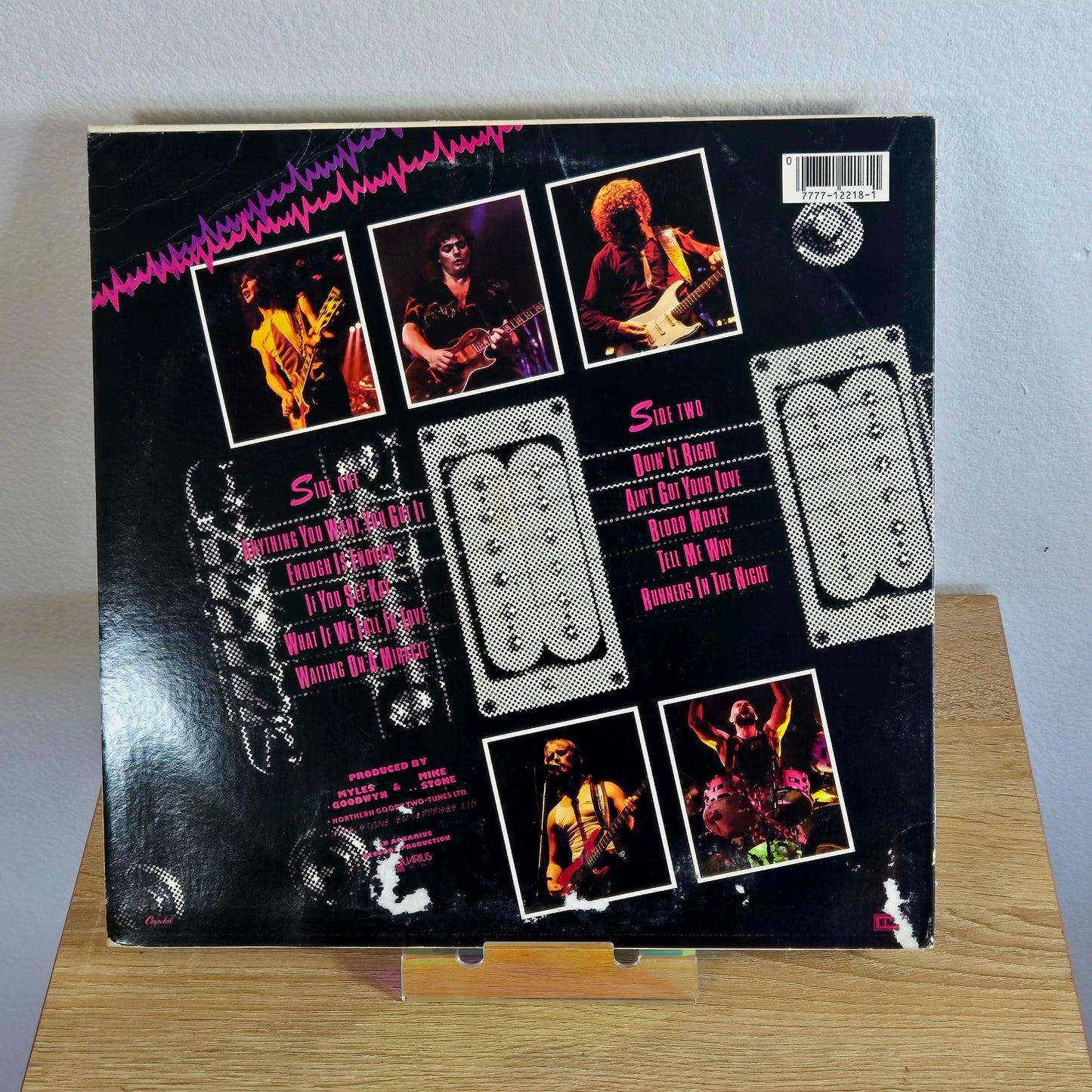 12" Vinyl – April Wine “Power Play” (1982, Capitol Records)