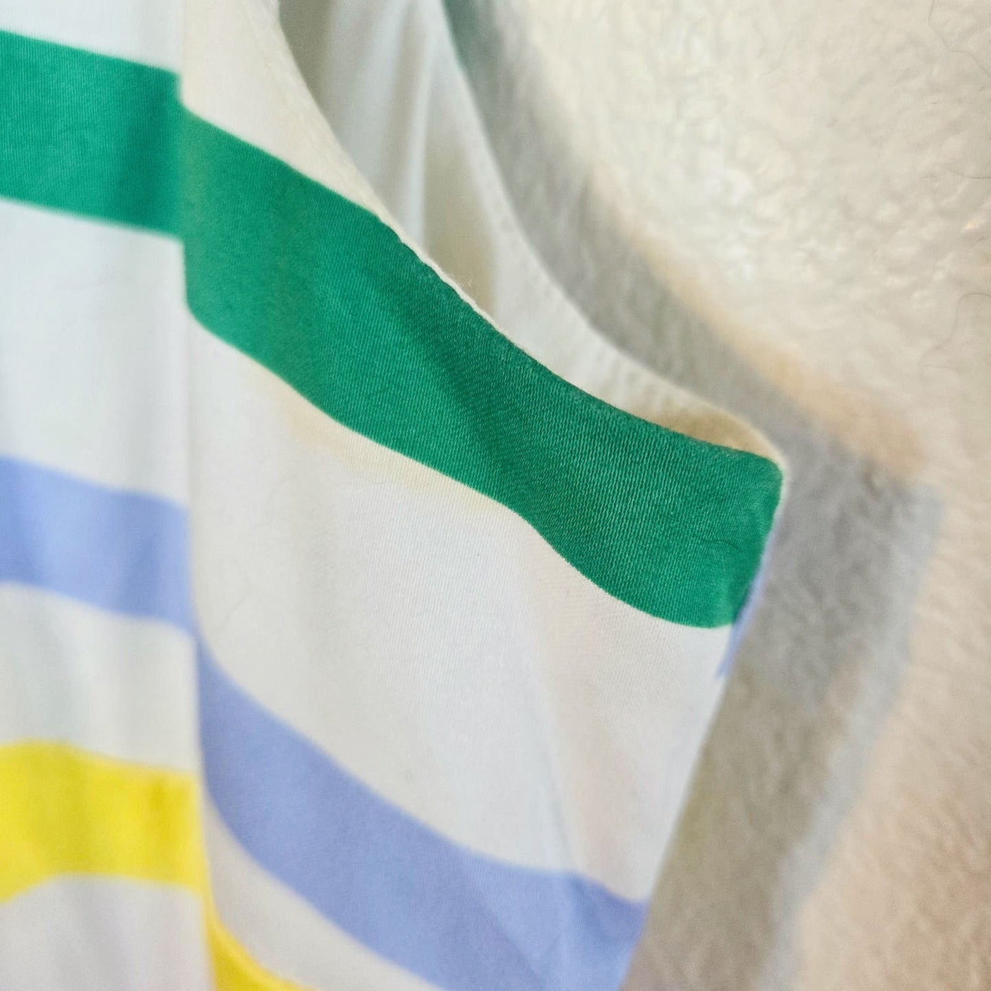 RSVP BY TALBOTS RAINBOW STRIPE FIT AND FLARE PARTY DRESS SPRING SUMMER