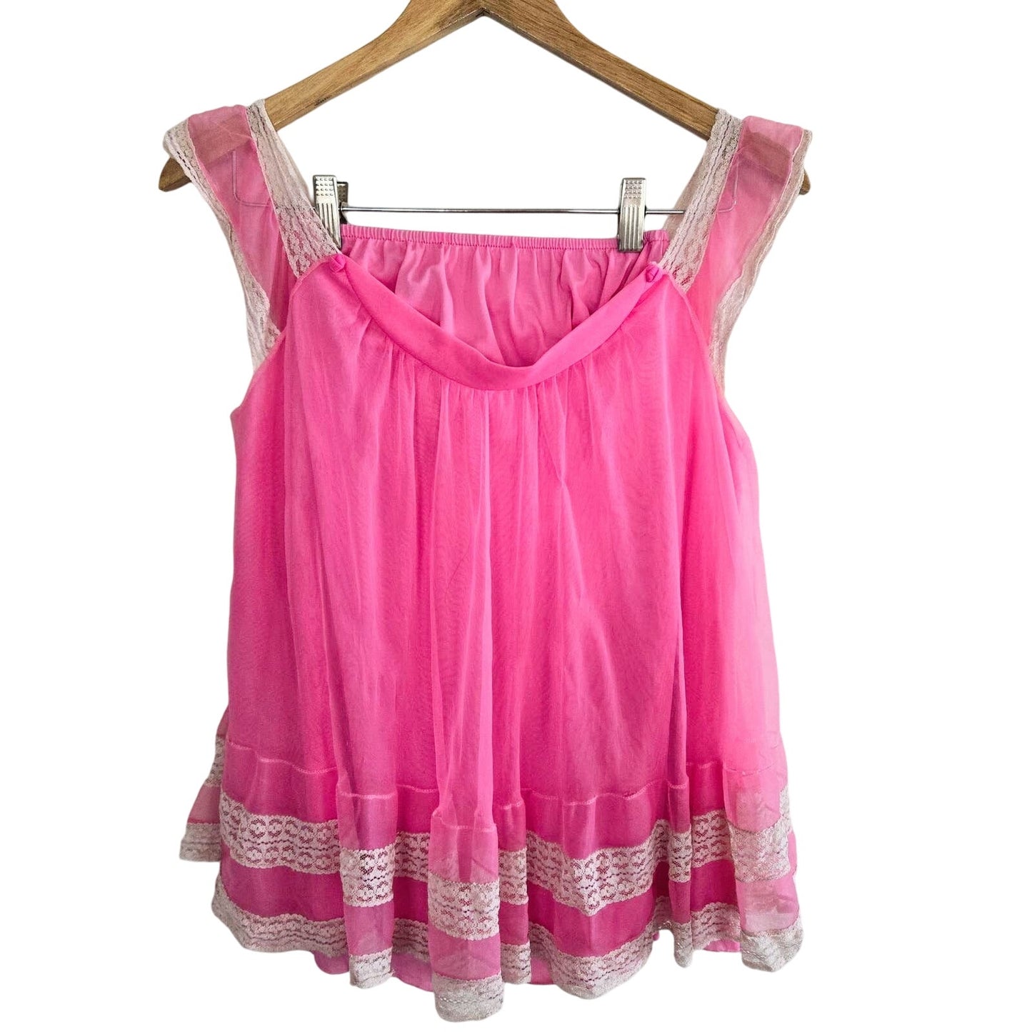 VINTAGE 1960S NIGHTIE AND MATCHING BOTTOMS AMAZING CONDITION
