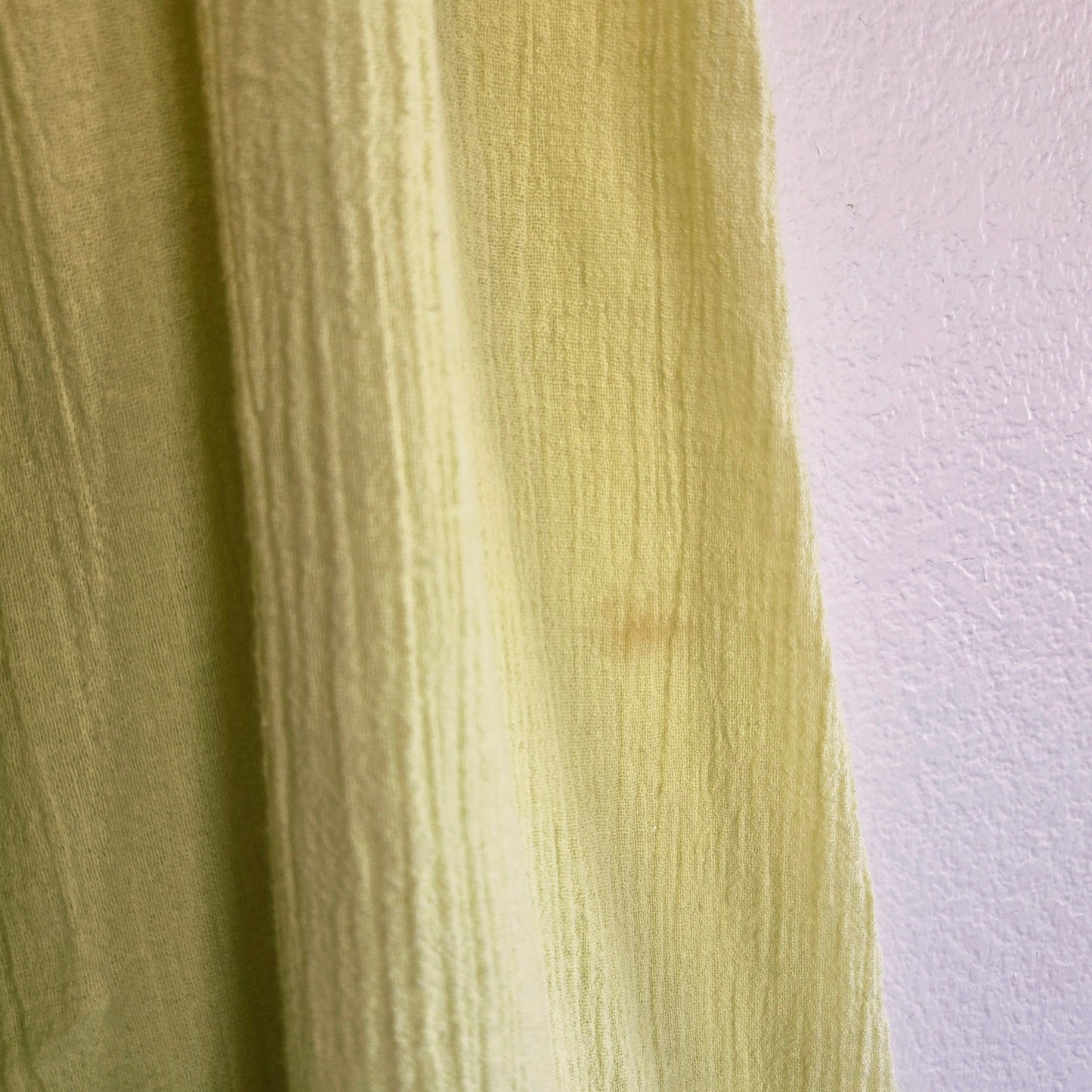Size L – BFA Classics Butter Yellow Cotton Midi Skirt w/ Pockets