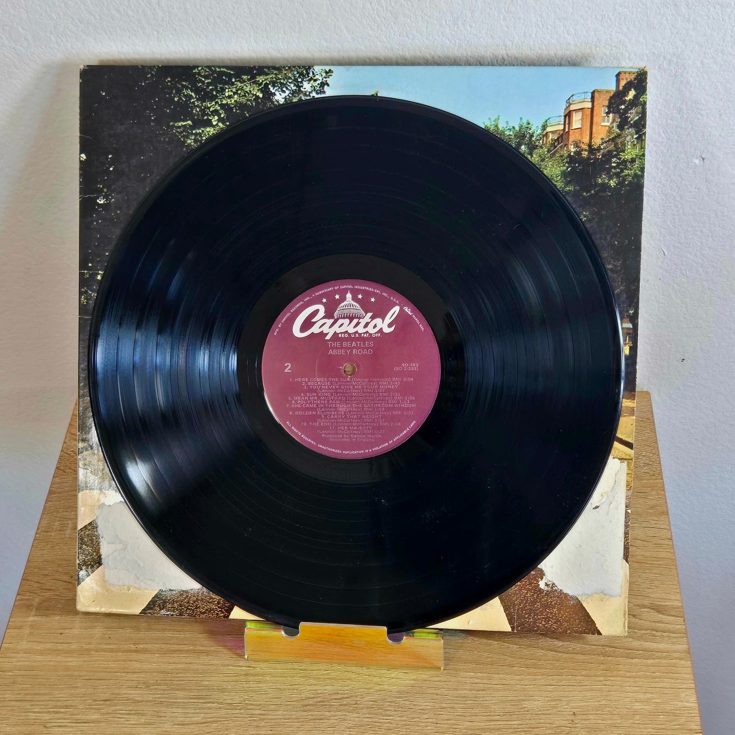 Beatles – Abbey Road LP (Capitol SO‑383 Stereo Pressing)