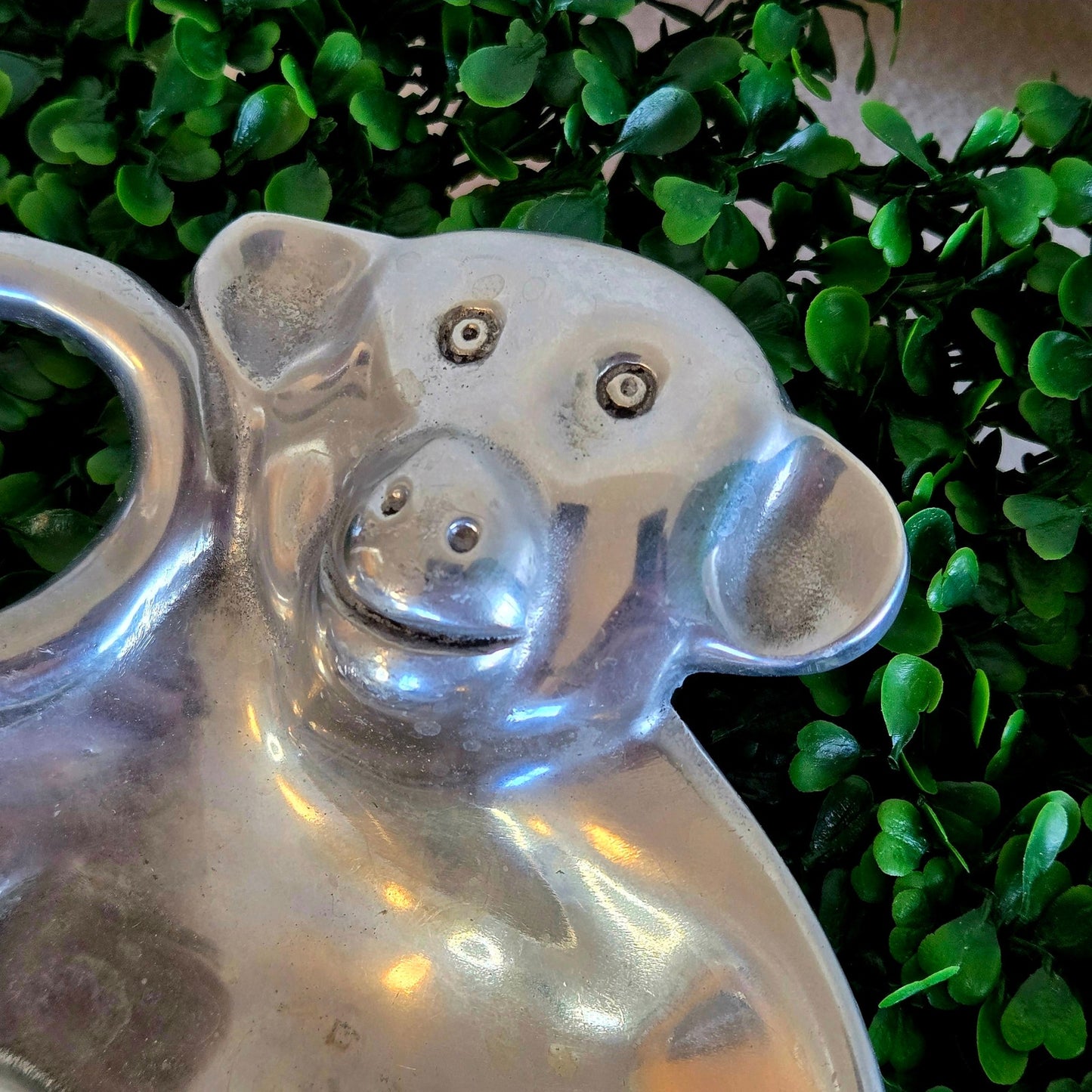 Vintage Mariposa Stainless Steel Monkey Bowl – Made in Mexico