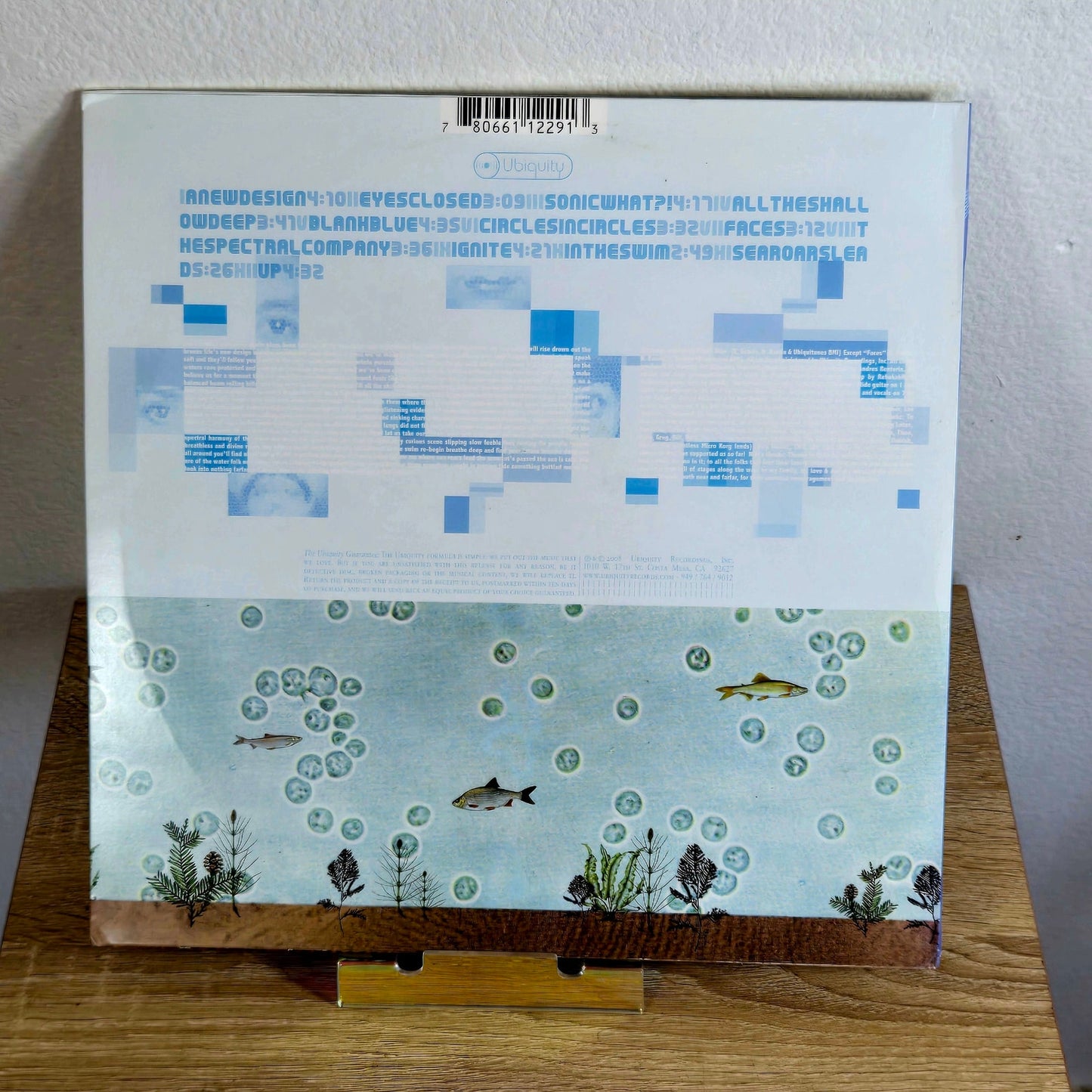 12" Double LP – Nobody Presents Blank Blue “WesternWaterMusicVol. 2” (2008, Ubiquity Records)