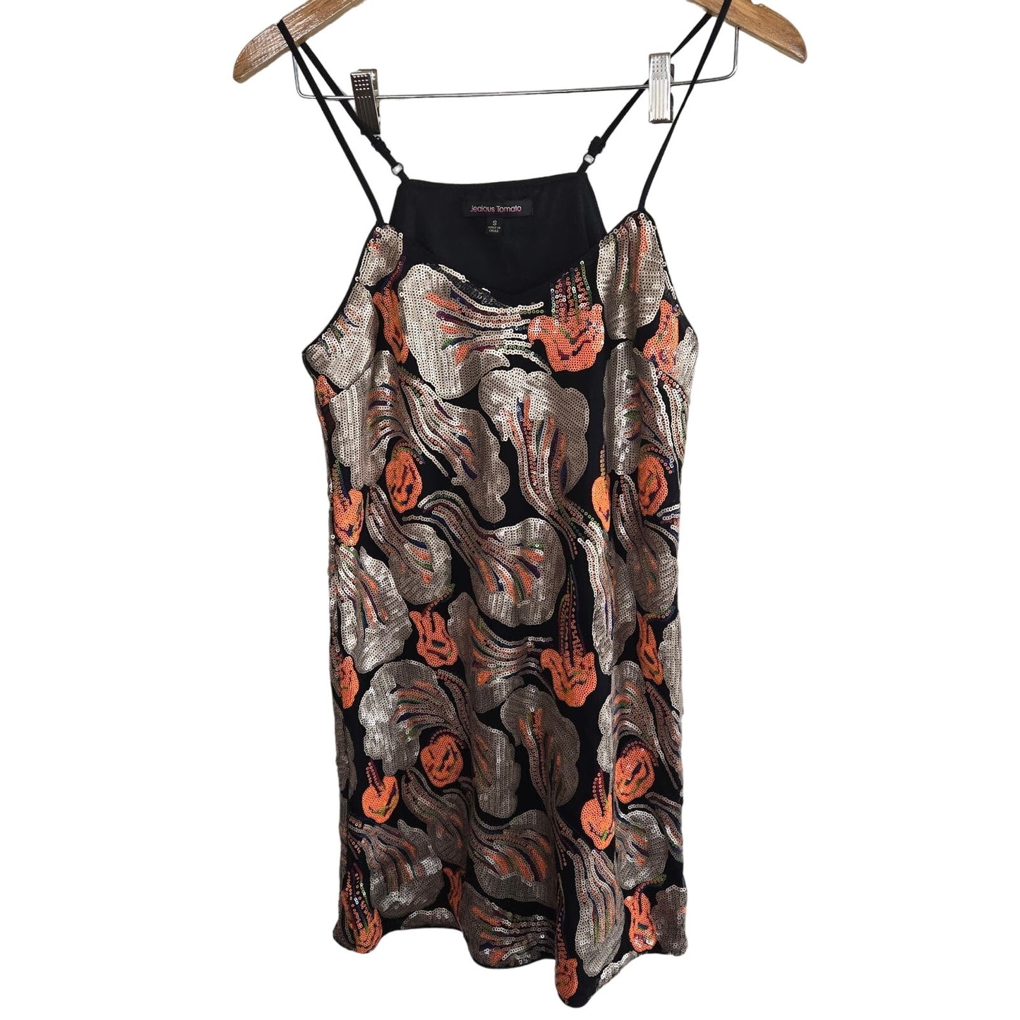 Size Small - Abstract Sequin Party Dress by Jealous Tomato