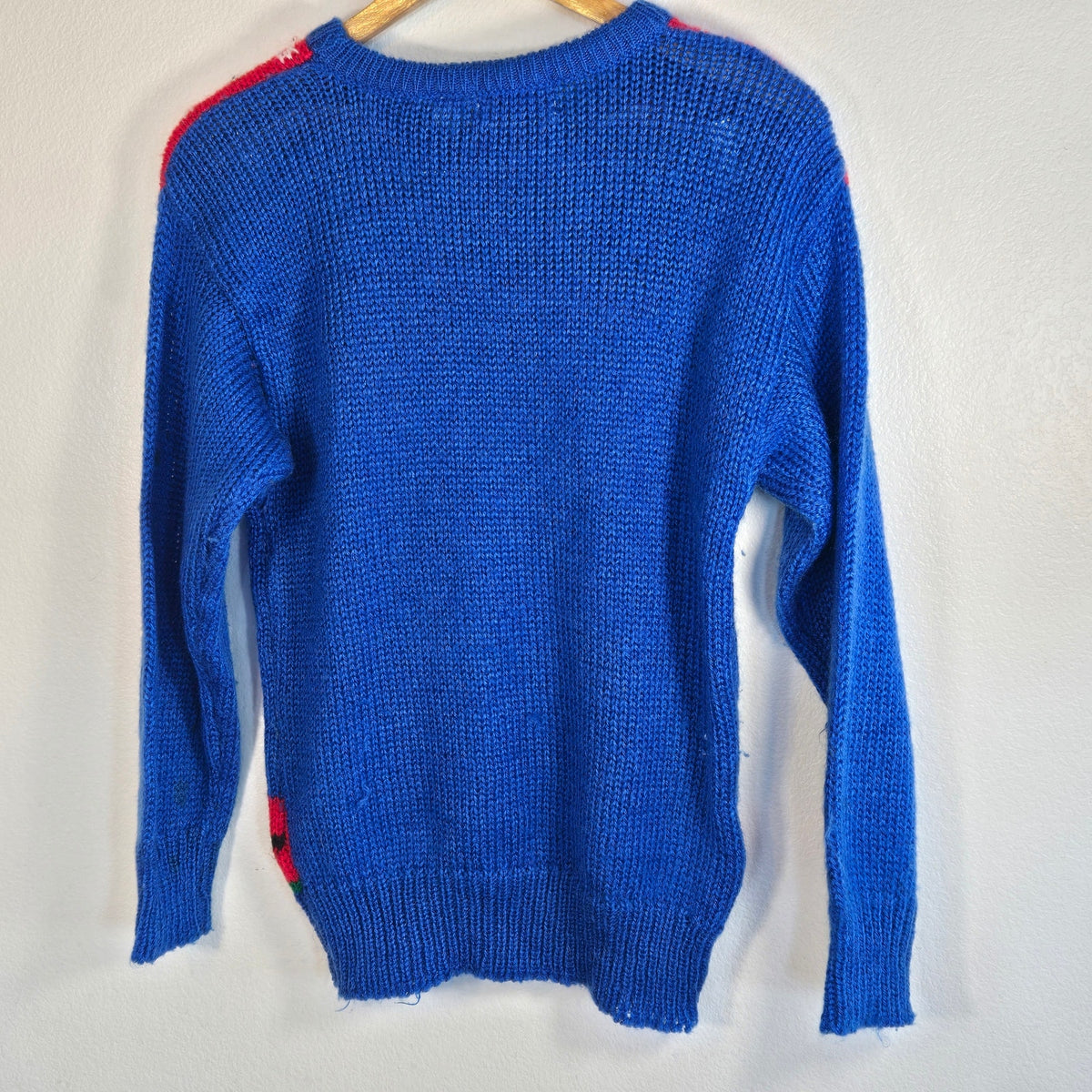 M (tagged Large) – Adell Barre Vintage Ice Skating Holiday Sweater