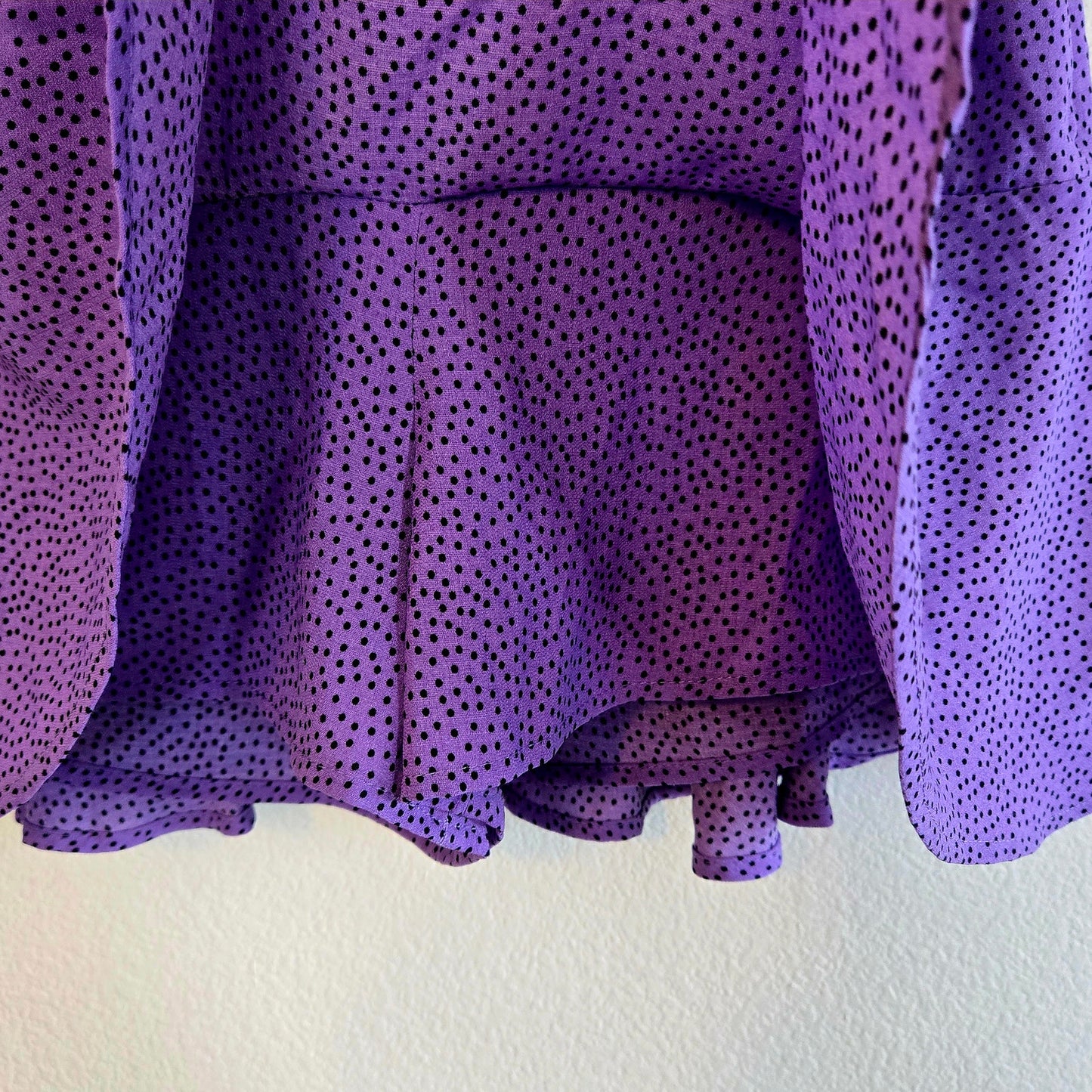 polkadot Mini ruffle skort skirt