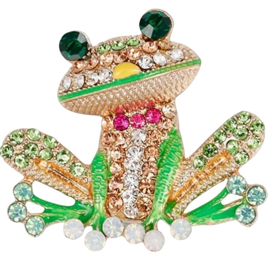 Frog Brooch Pin