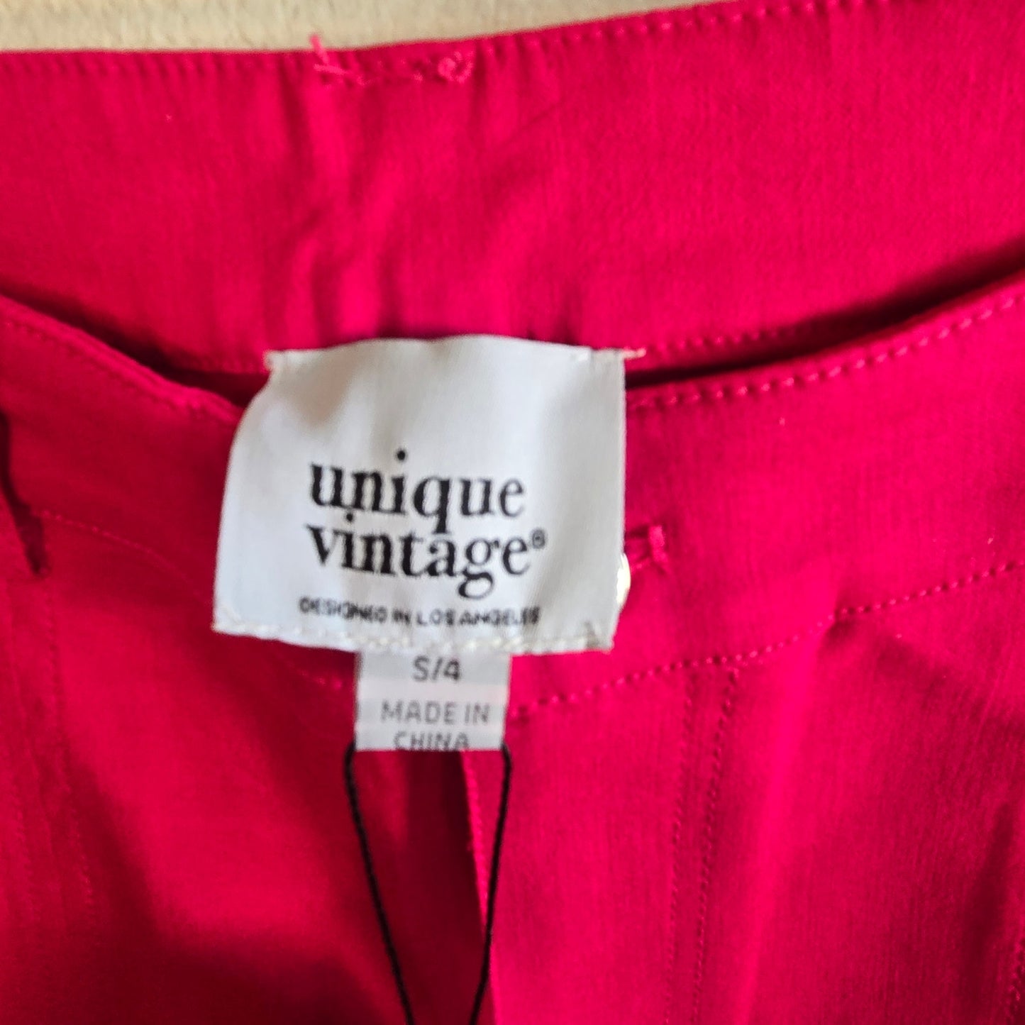 S/M Unique Vintage Hot Pink 2-Piece Western Set – Star Embroidered Flare Pants & Vest