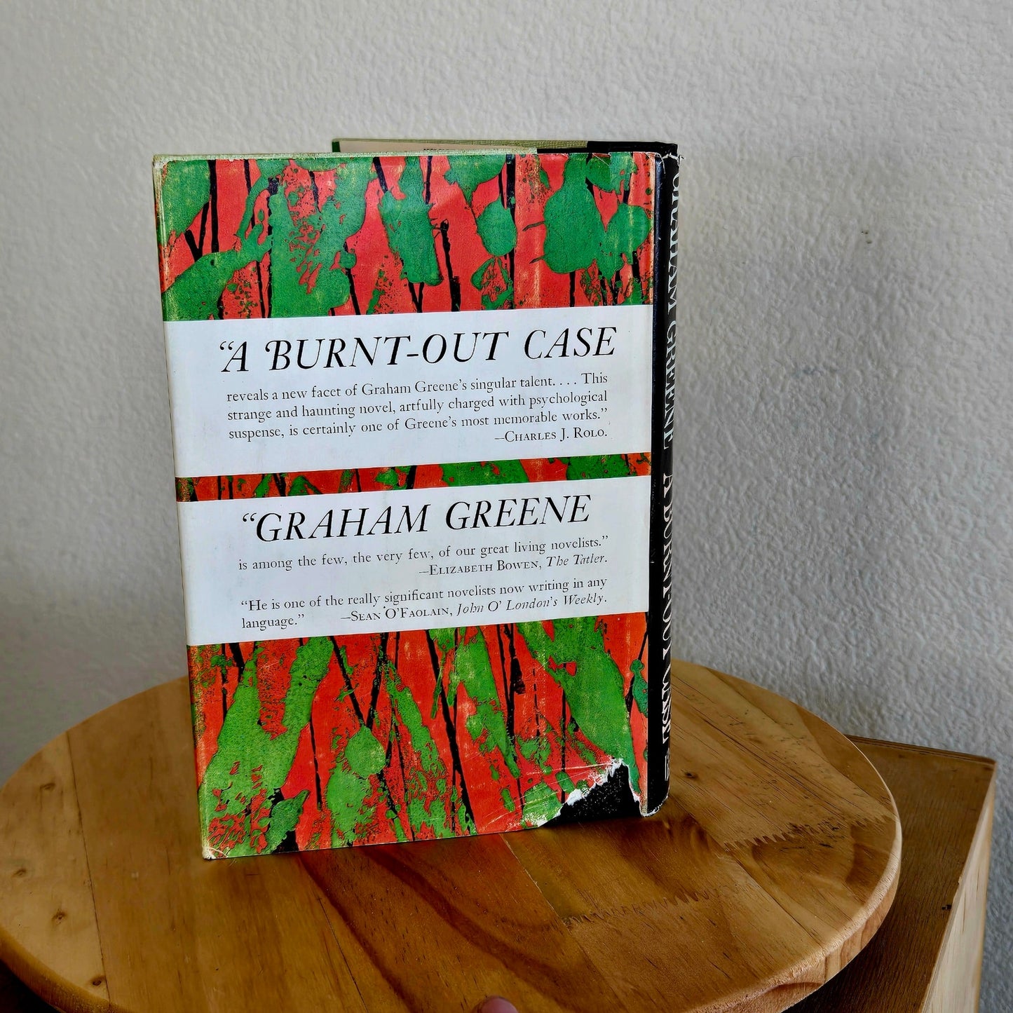 Vintage Hardcover – A Burnt-Out Case by Graham Greene (1961)