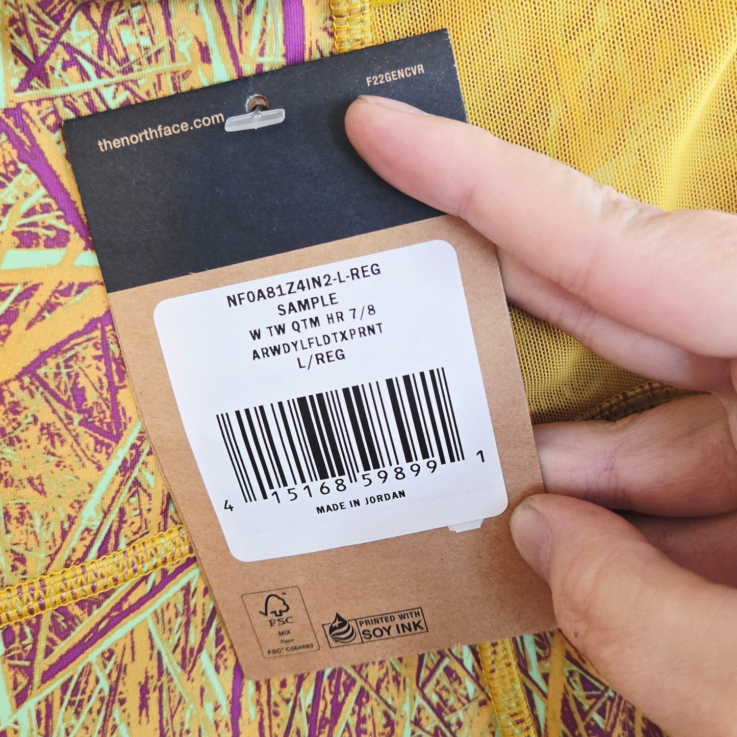 Size L – The North Face Trailwear Printed Leggings – NWT