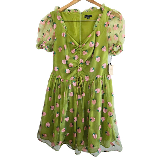NWT PINK STRAWBERRY FIELDS COTTAGE DRESS PROM SPARKLY KID CORE