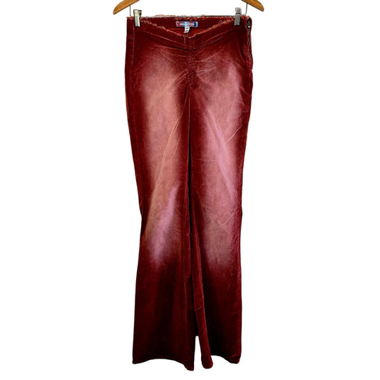 Size 29 – Urban Outfitters Velvet Low Rise Flare Pants