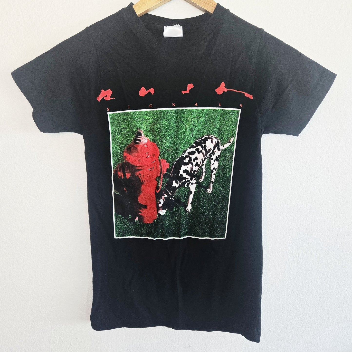 RUSH SIGNALS NEW WORLD TOUR '82-83 CONCERT T-SHIRT RETRO