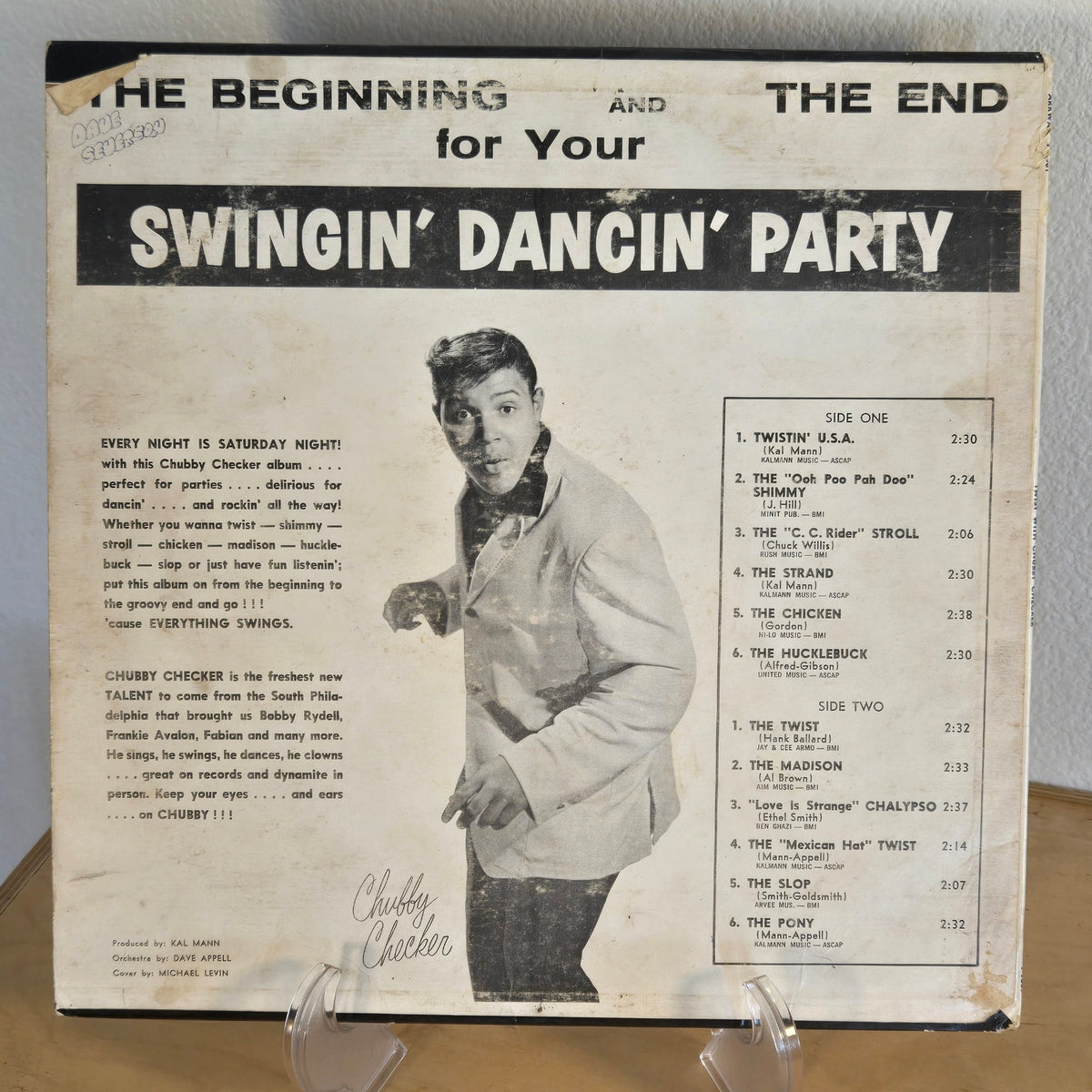 Chubby Checker – Twist With Chubby Checker (1960 Original Press)