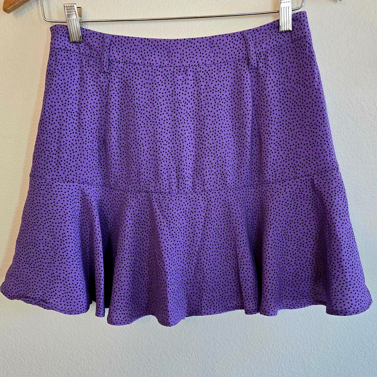 polkadot Mini ruffle skort skirt