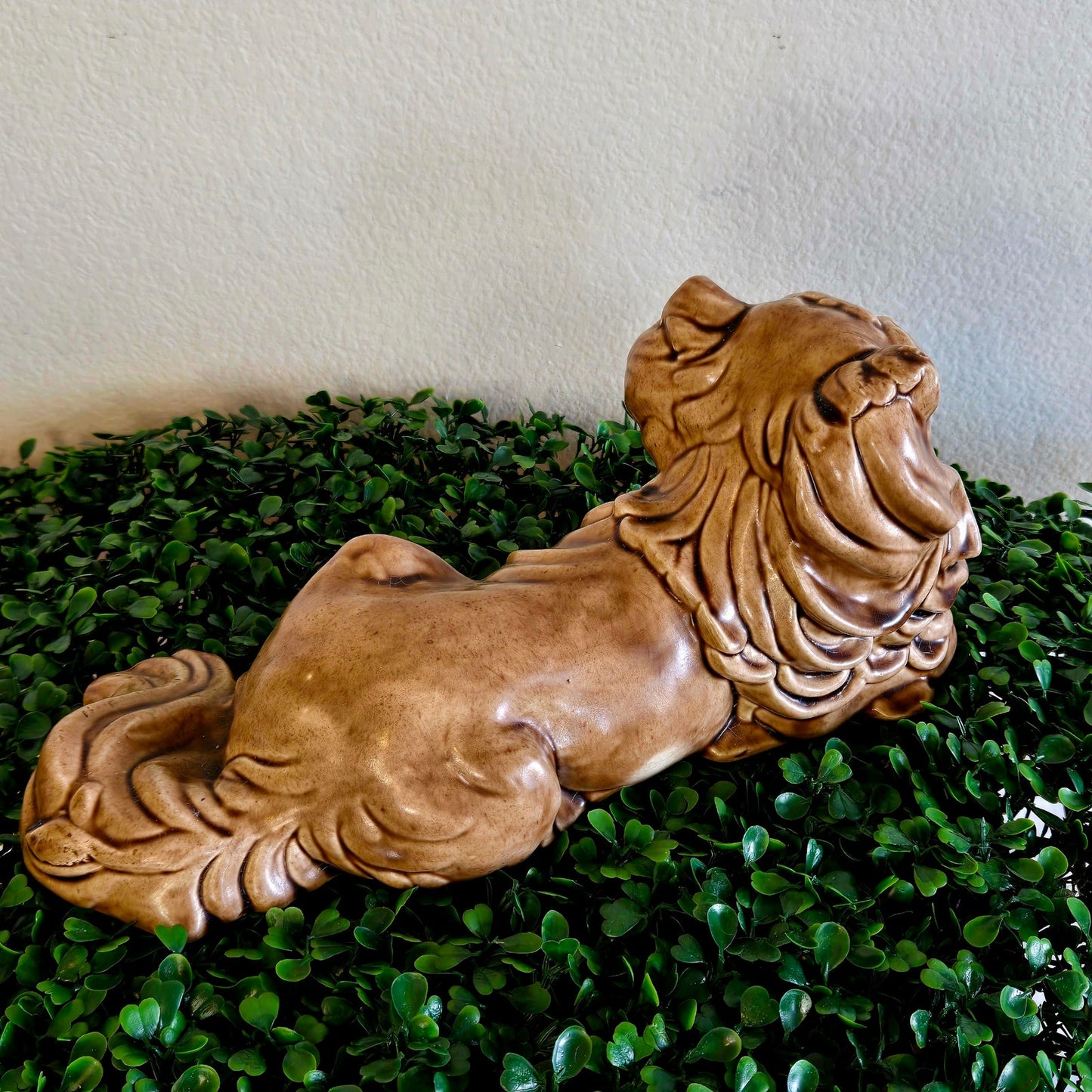12.5" – Signed 1970s Ceramic Cocker Spaniel Dog Figurine Category Label: