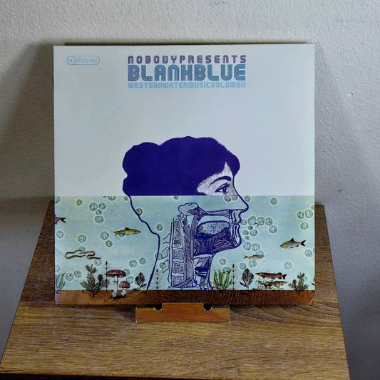 12" Double LP – Nobody Presents Blank Blue “WesternWaterMusicVol. 2” (2008, Ubiquity Records)
